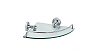 Полка стеклянная угловая FIXSEN Style (FX-41103A) 100_100_2897002